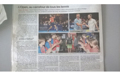 open de caen : un troarnais au zenith