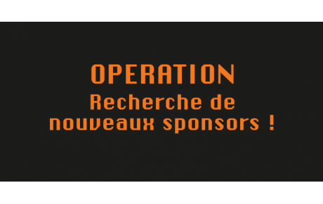 recherche de sponsors pour le club